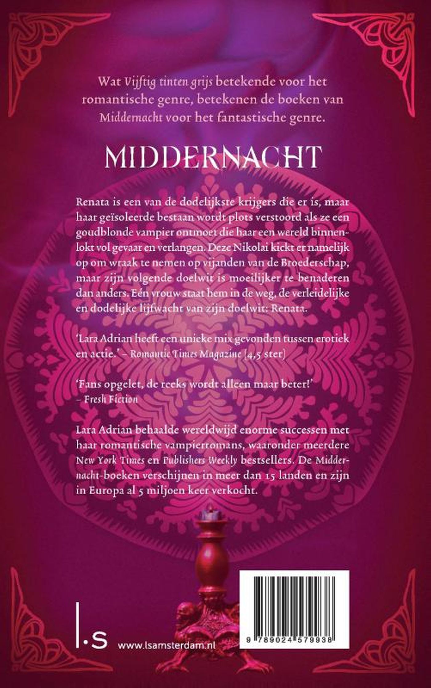 Achterkant van Middernacht 5 - Renata