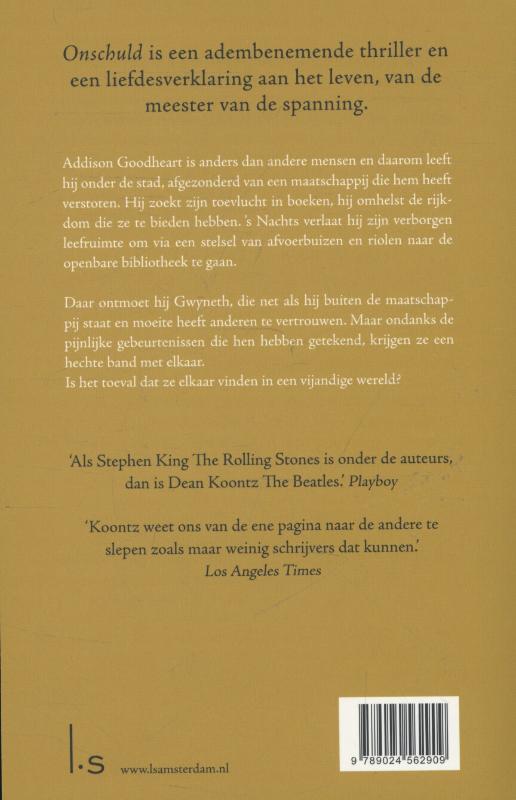 Achterkant van Onschuld