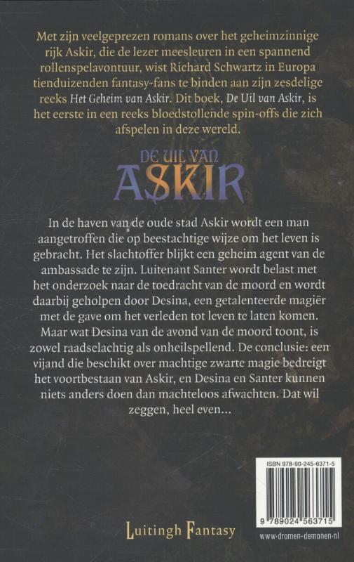 Achterkant van De Uil van Askir