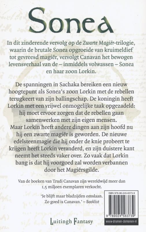 Achterkant van De verrader