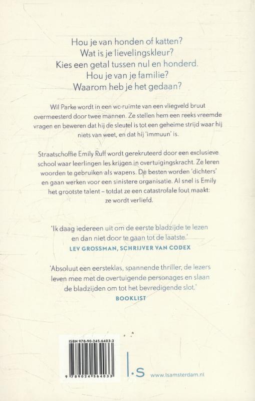 Achterkant van Lexicon