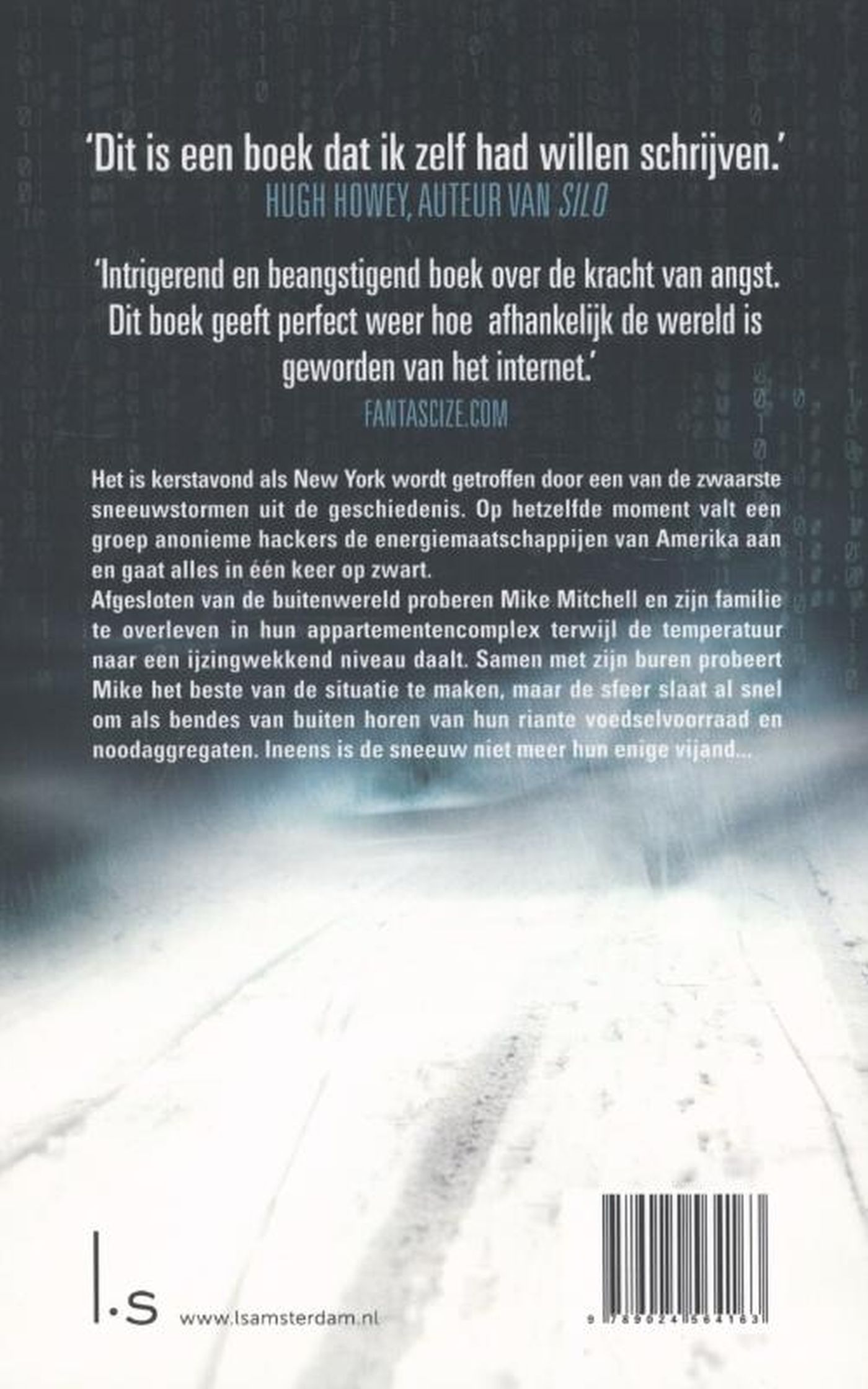 Achterkant van Cyberstorm
