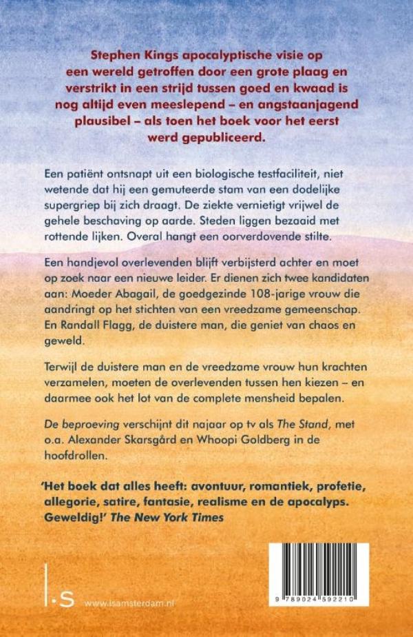 Achterkant van De beproeving