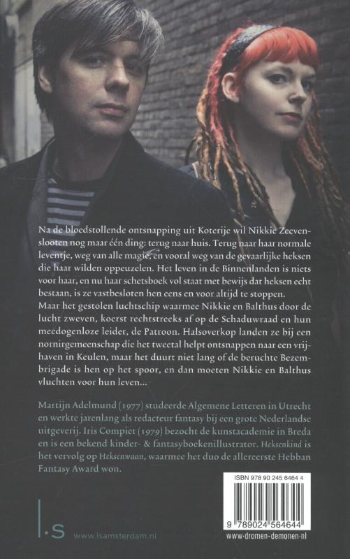 Achterkant van Heksenkind