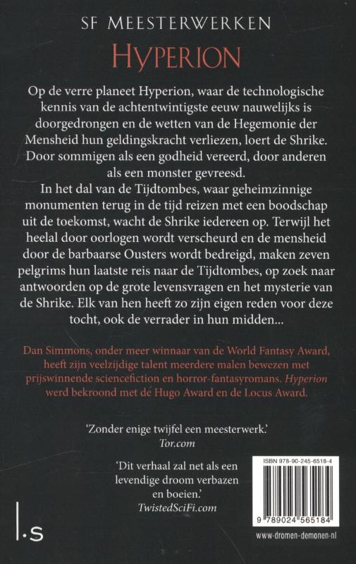 Achterkant van Hyperion