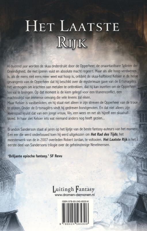 Achterkant van Het laatste rijk