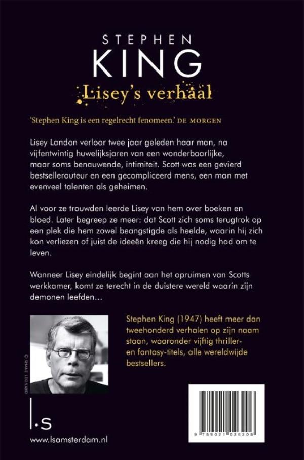 Achterkant van Lisey's verhaal