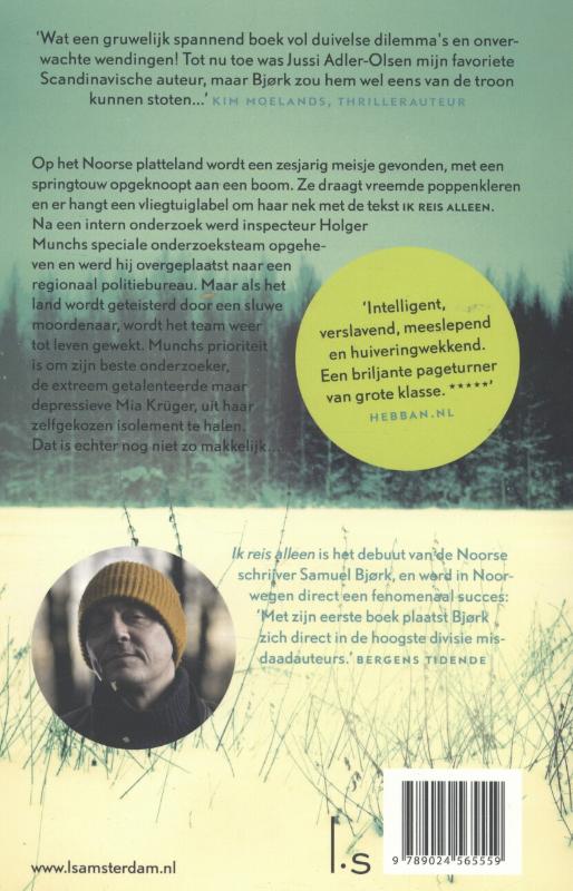Achterkant van Ik reis alleen