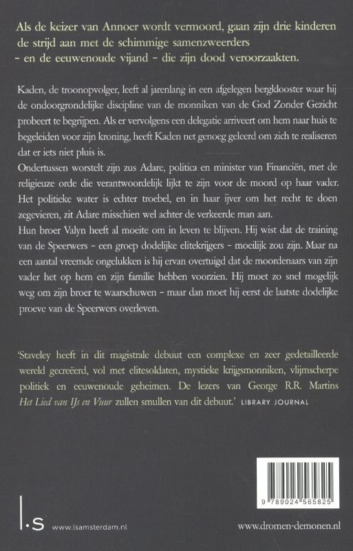 Achterkant van Het Bloed van de Keizer