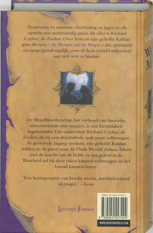 Achterkant van De bloedbroederschap