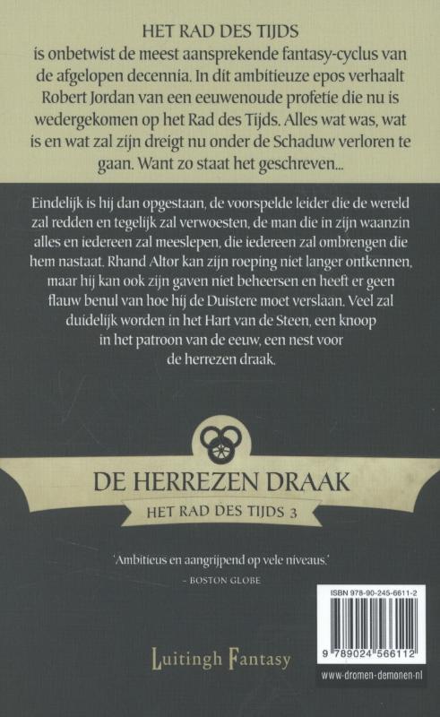 Achterkant van De herrezen draak