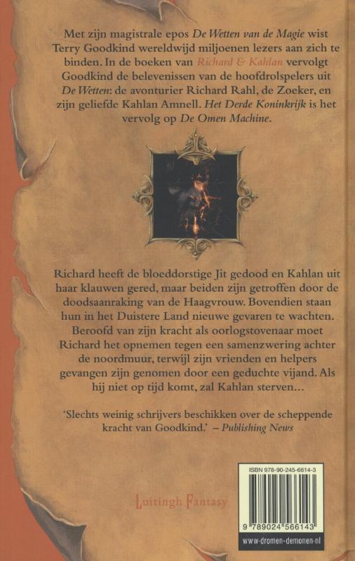 Achterkant van Het derde koninkrijk