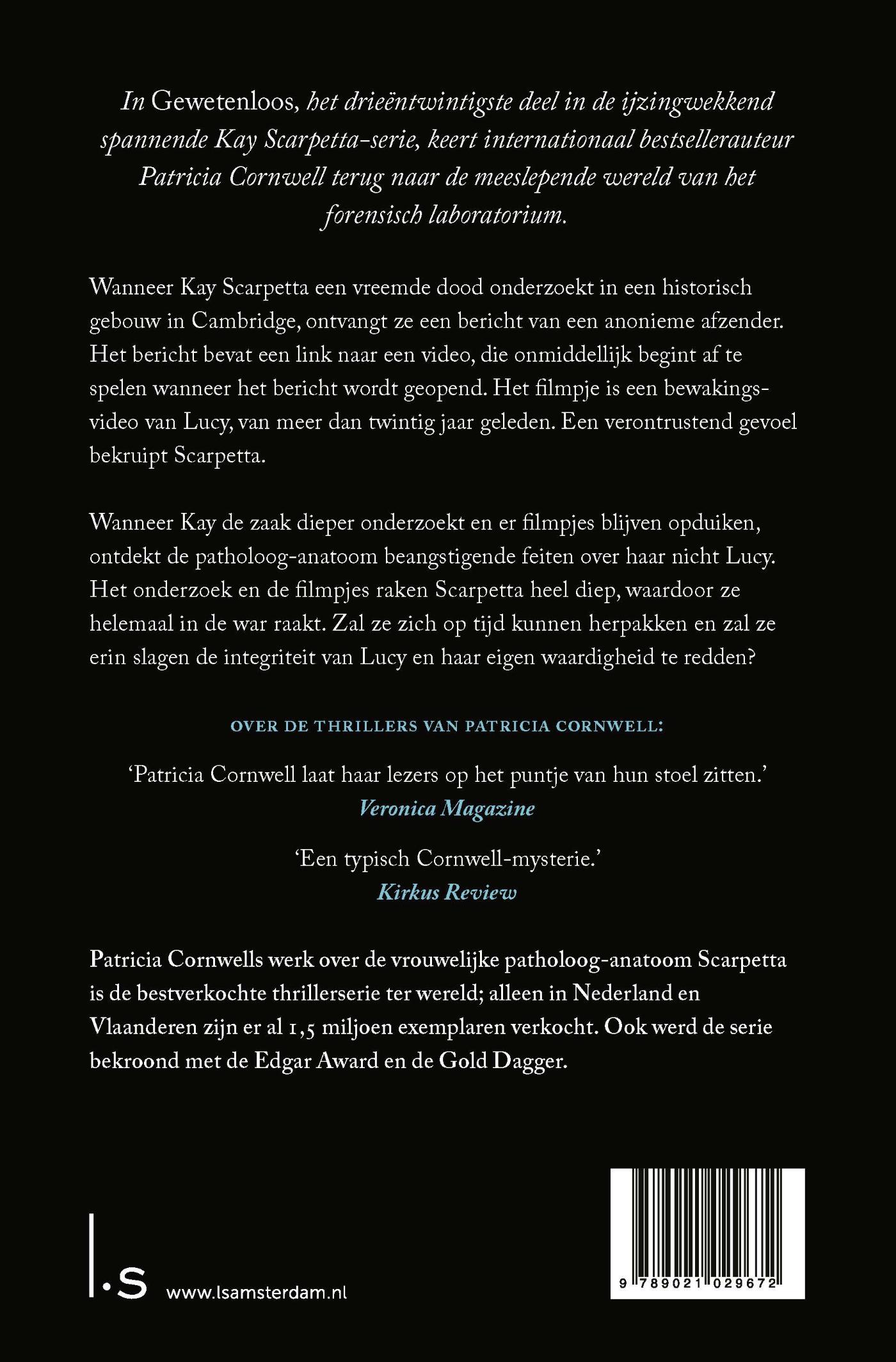 Achterkant van Gewetenloos