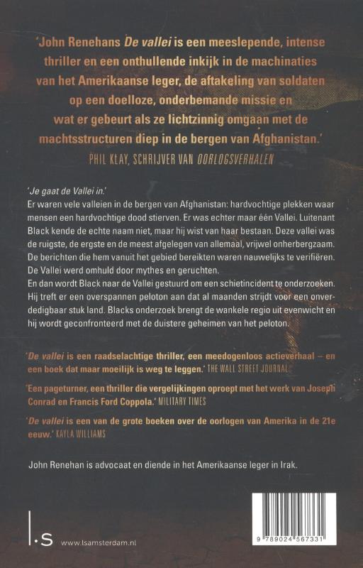 Achterkant van De vallei