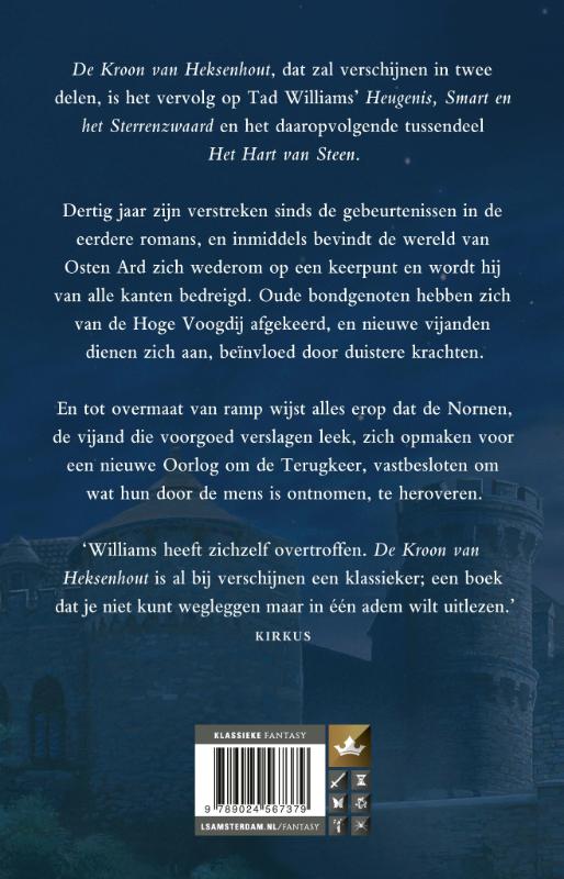 Achterkant van De kroon van heksenhout