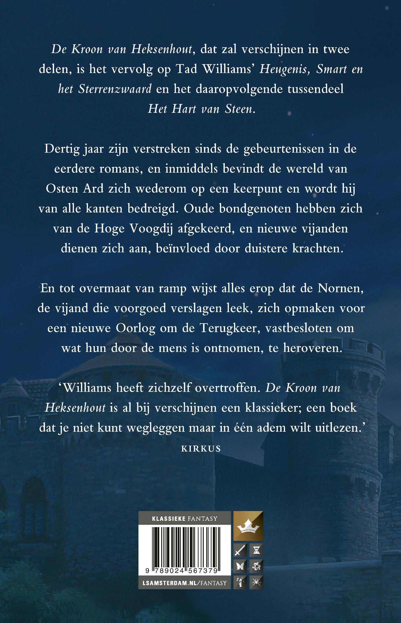Achterkant van De kroon van het heksenhout