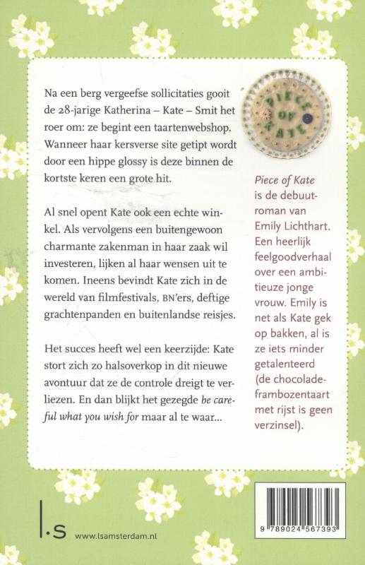 Achterkant van Piece of Kate