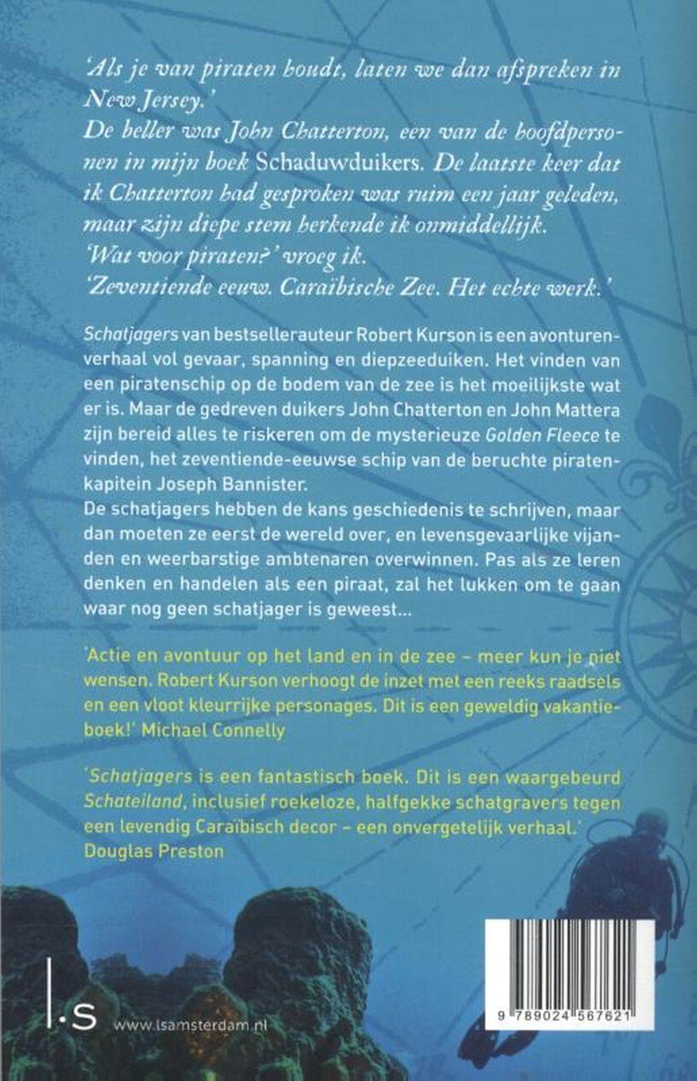 Achterkant van Schatjagers