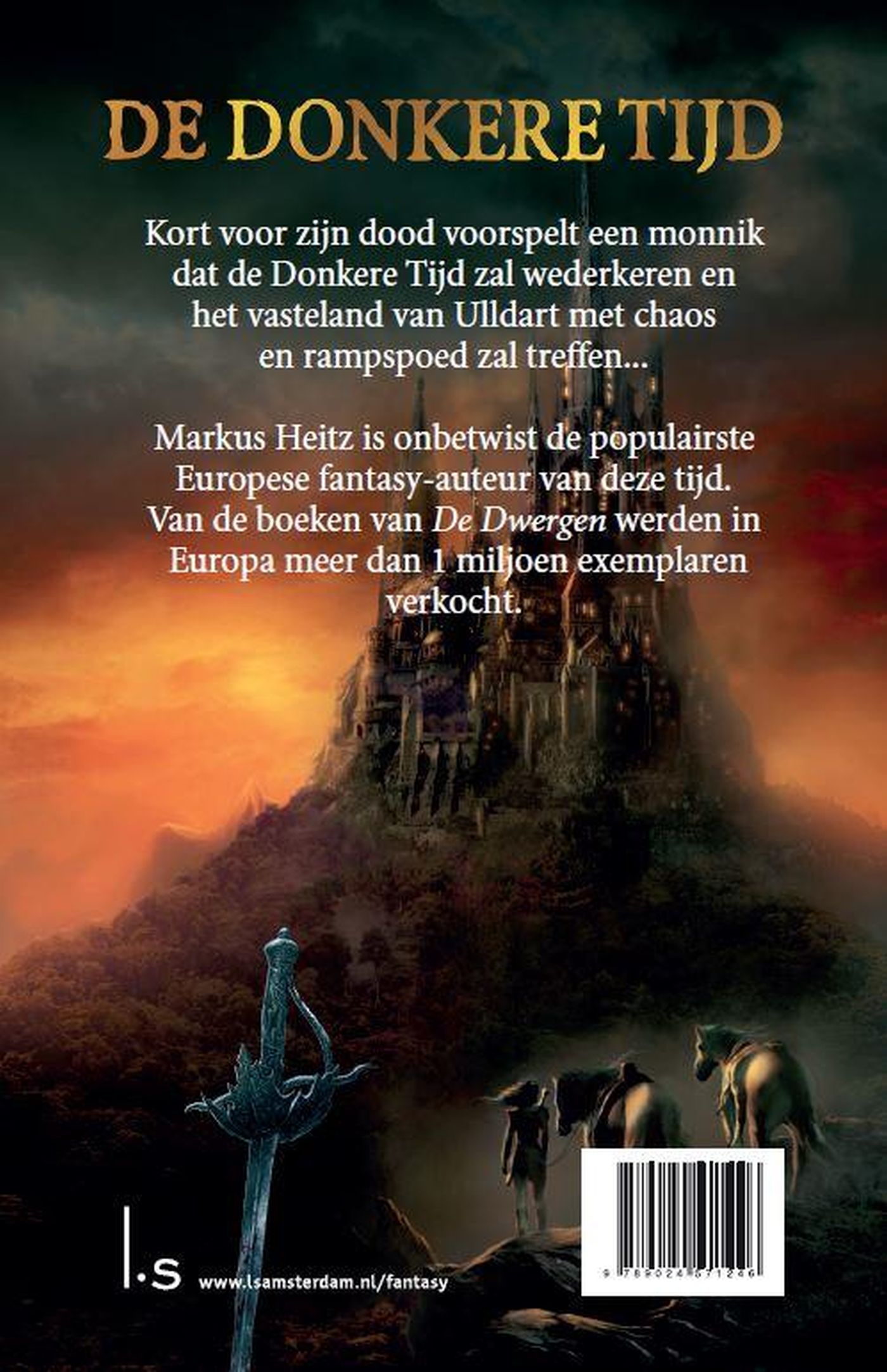 Achterkant van Schaduwen boven Ulldart