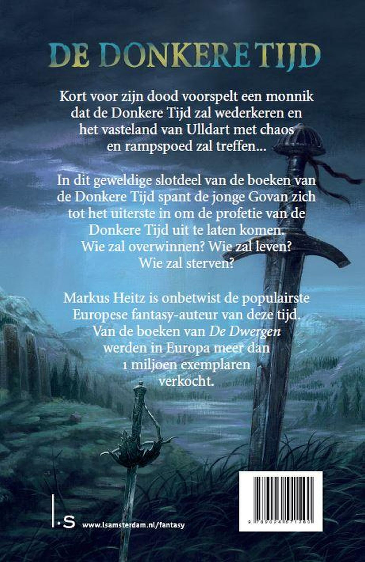 Achterkant van De bronnen van het kwaad