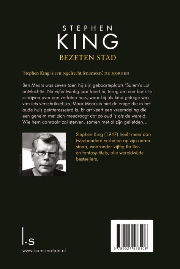 Achterkant van Bezeten stad