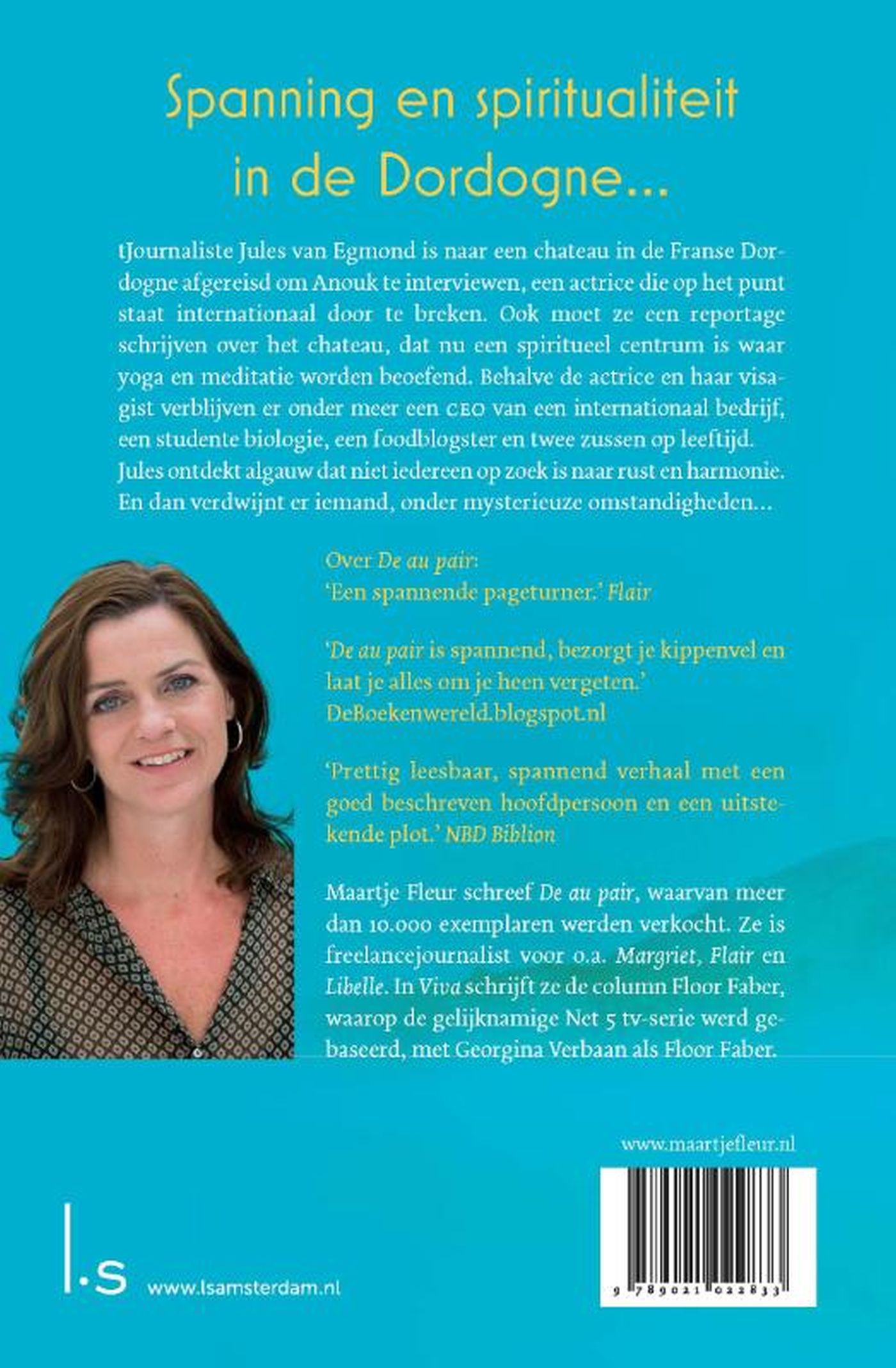 Achterkant van Chateau Zen