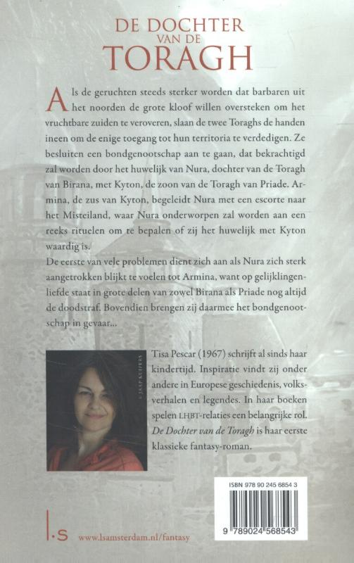 Achterkant van De dochter van de Toragh