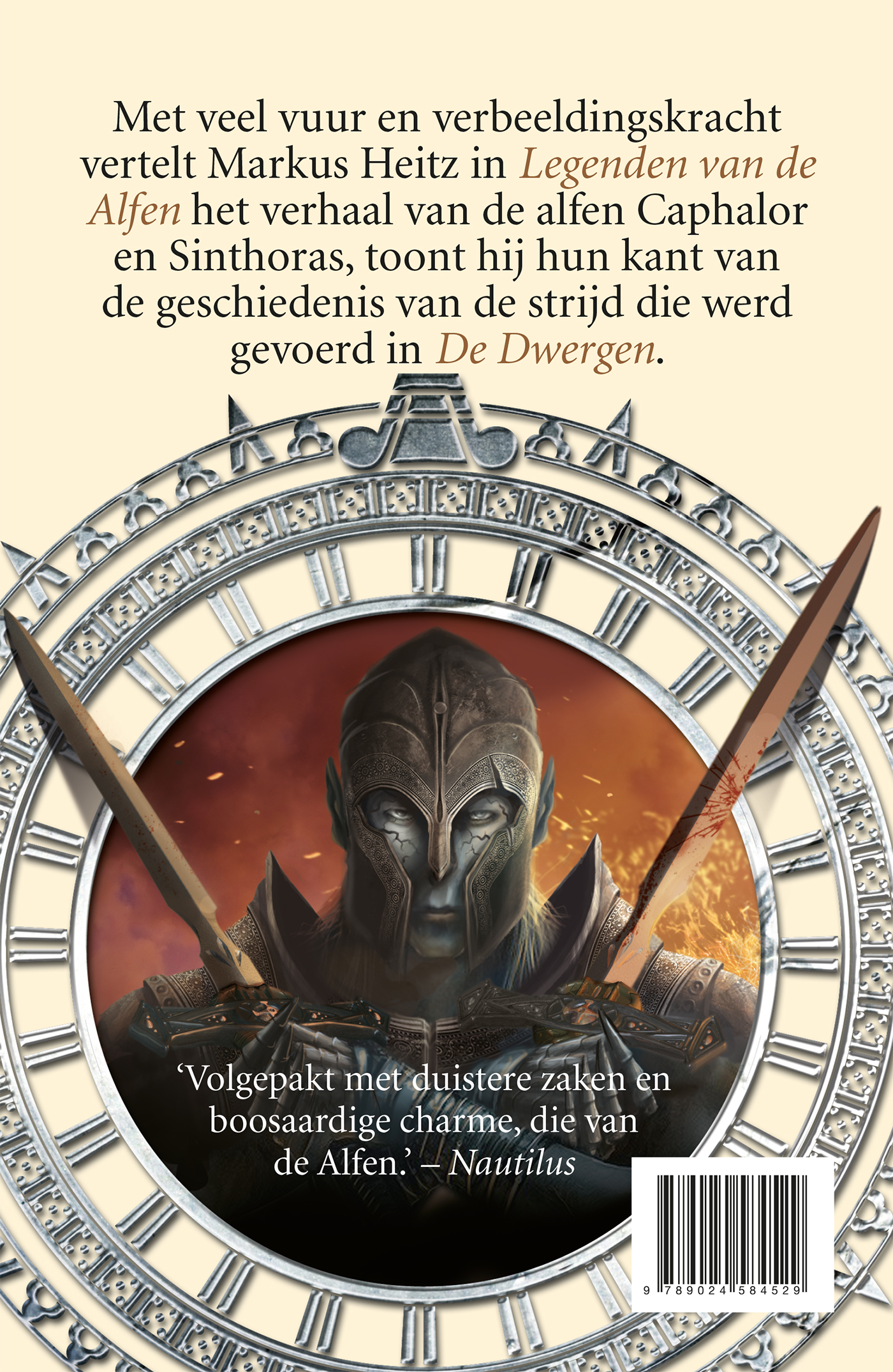 Achterkant van Gerechtvaardigde Toorn
