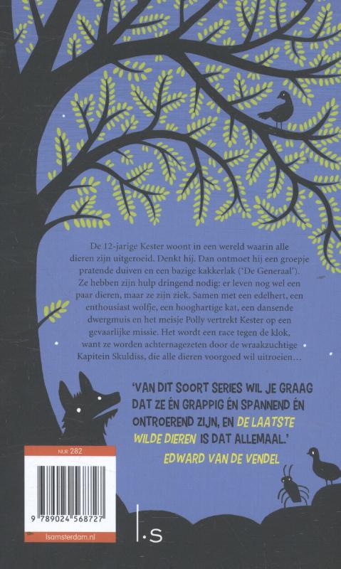 Achterkant van De laatste wilde dieren