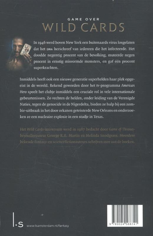 Achterkant van Game over