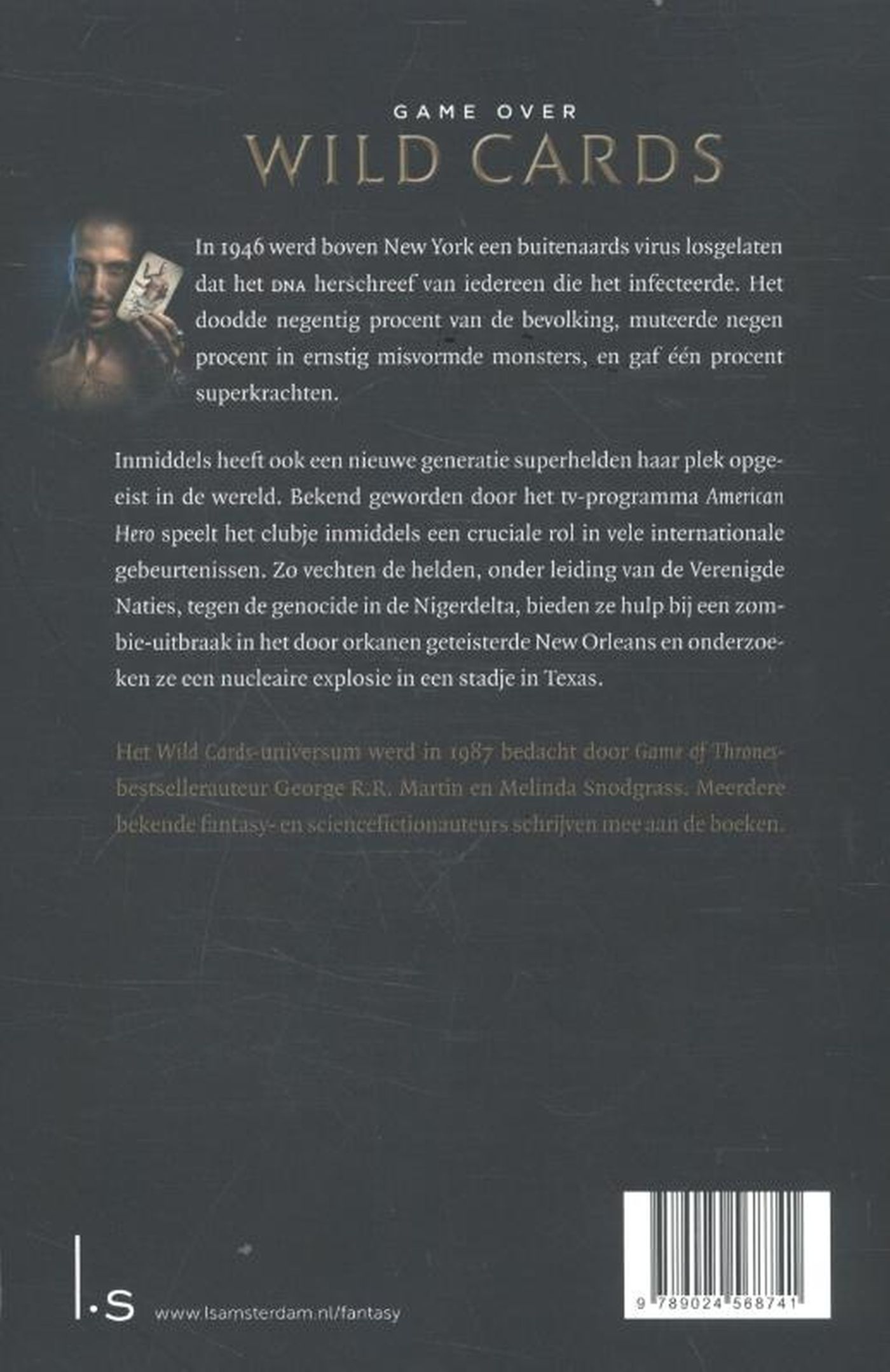 Achterkant van Game over