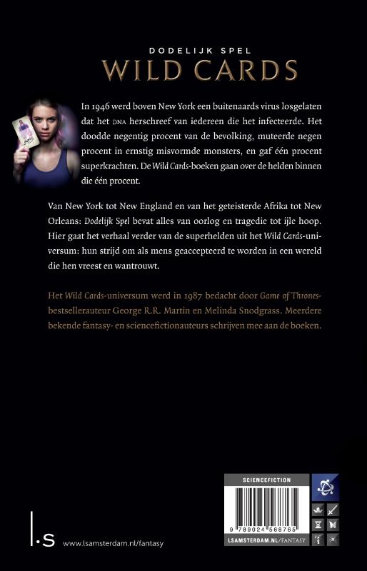 Achterkant van Dodelijk Spel