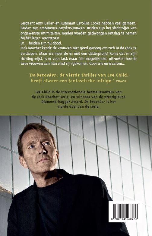 Achterkant van De bezoeker