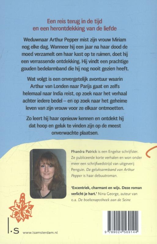 Achterkant van De geluksarmband van Arthur Pepper