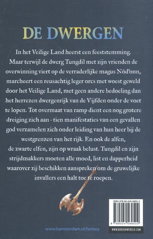 Achterkant van De strijd van de dwergen