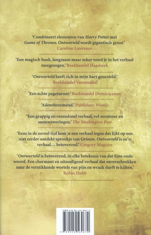 Achterkant van Ontworteld