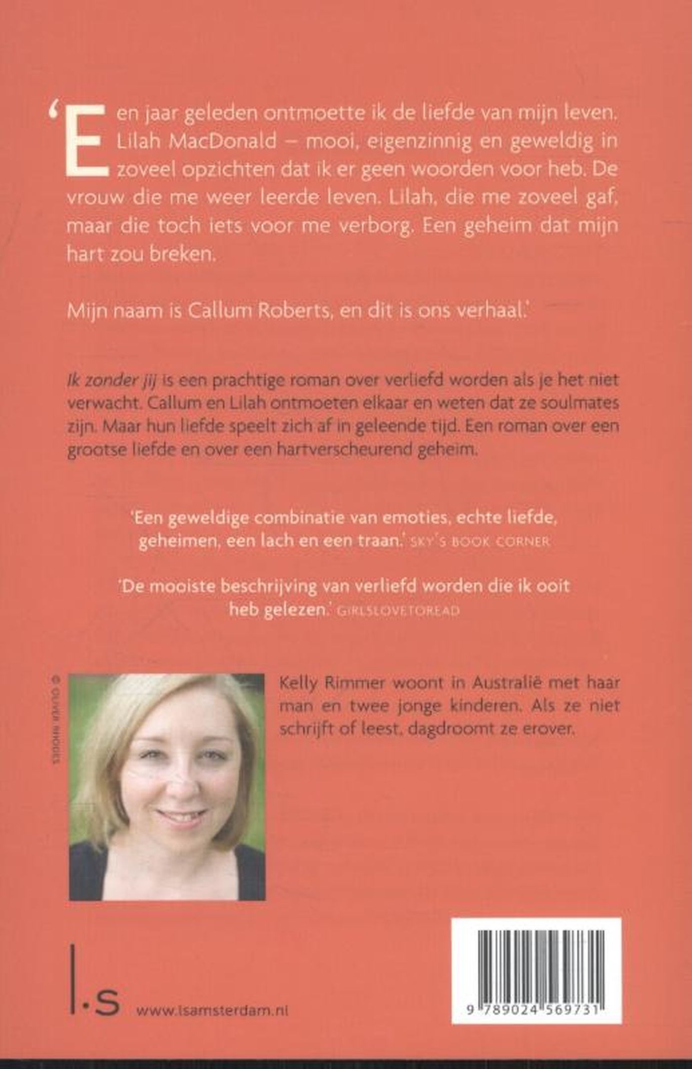 Achterkant van Ik zonder jij