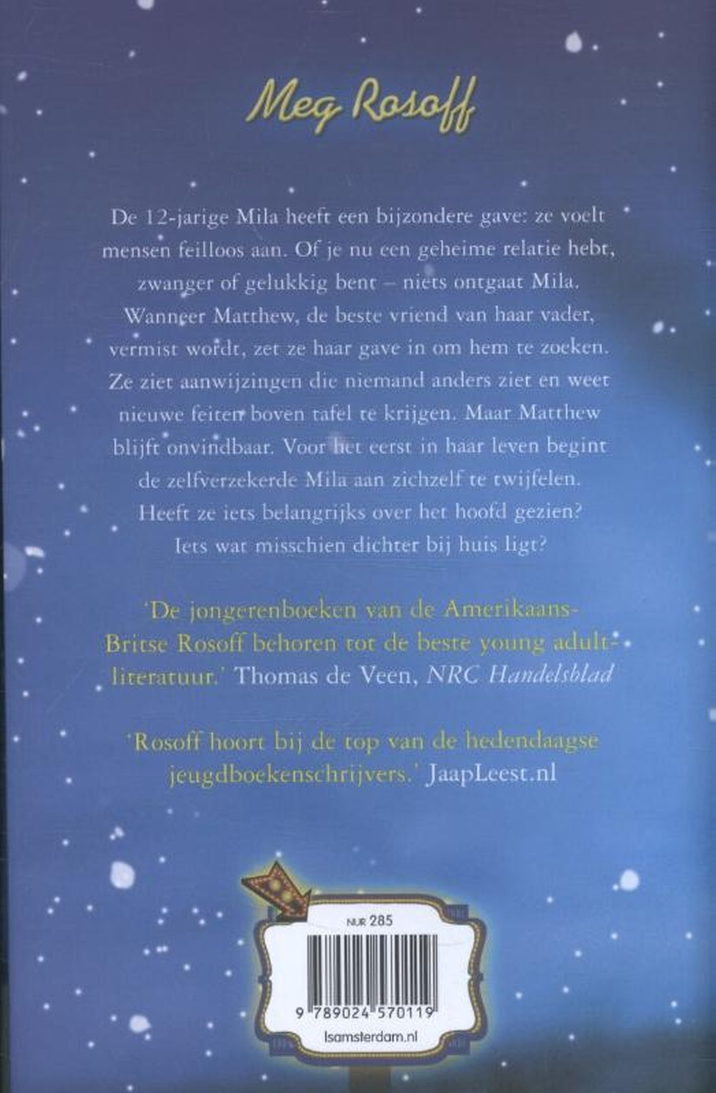 Achterkant van Mij niet gezien