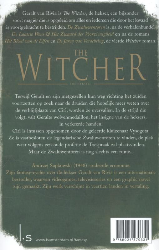 Achterkant van De Zwaluwentoren