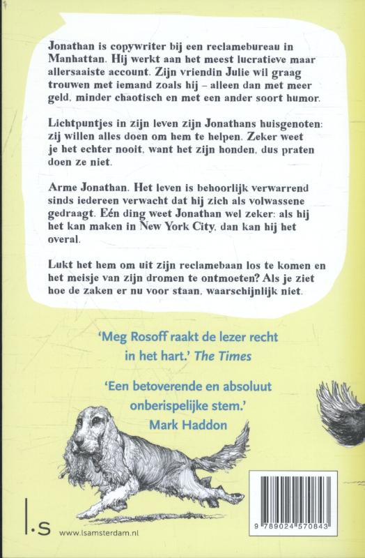 Achterkant van Jonathan gaat los