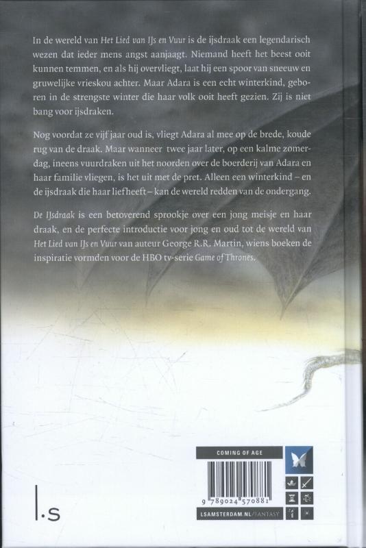 Achterkant van De ijsdraak