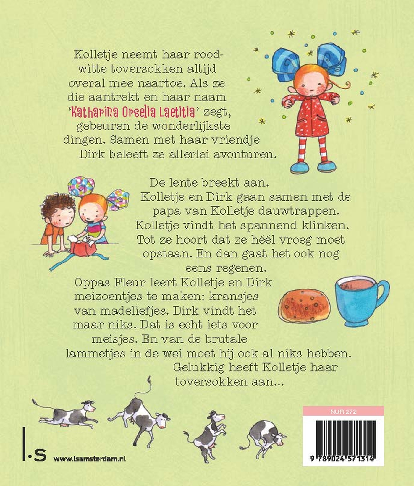 Achterkant van Lentekriebels