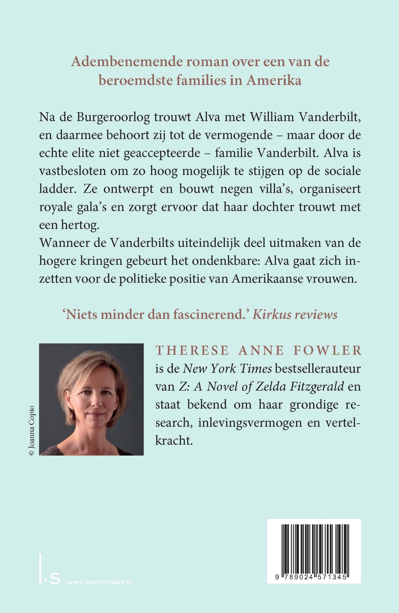 Achterkant van Een illustere vrouw