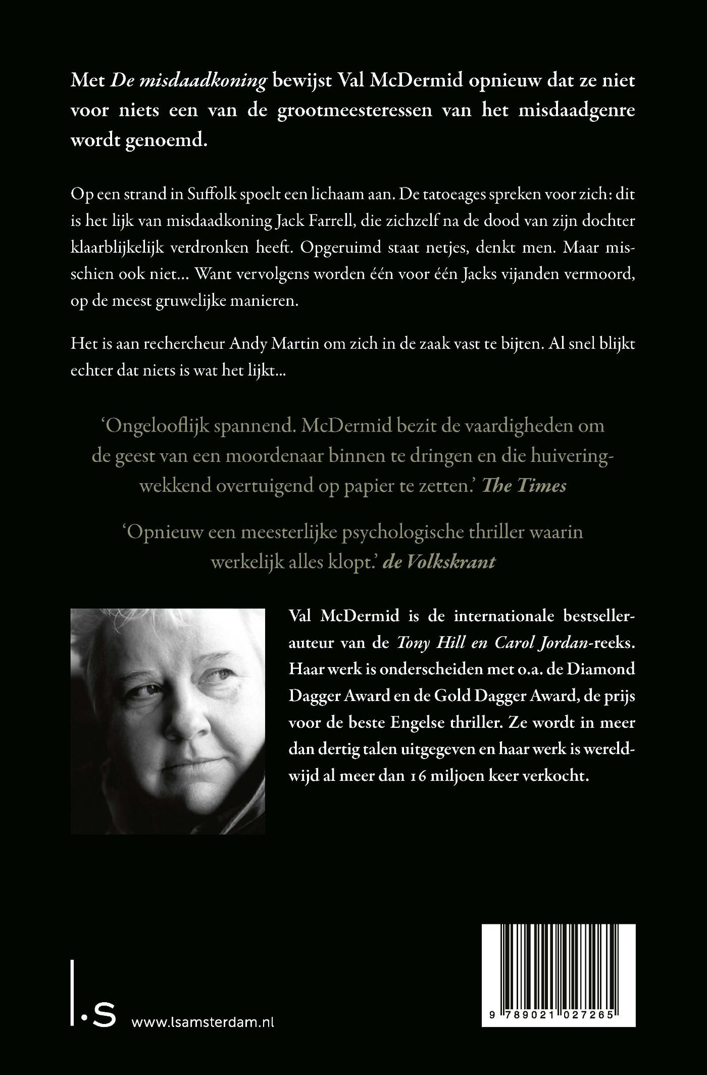 Achterkant van Misdaadkoning