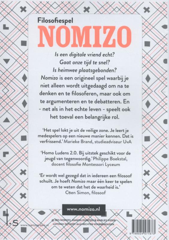 Achterkant van Nomizo