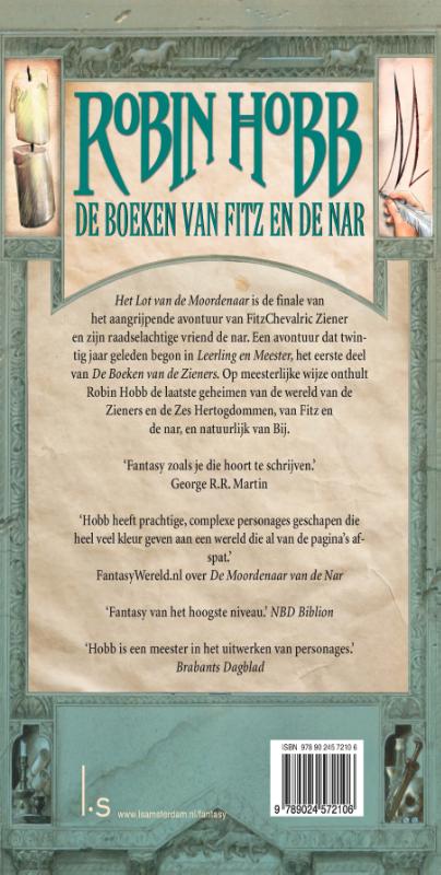 Achterkant van Het lot van de moordenaar