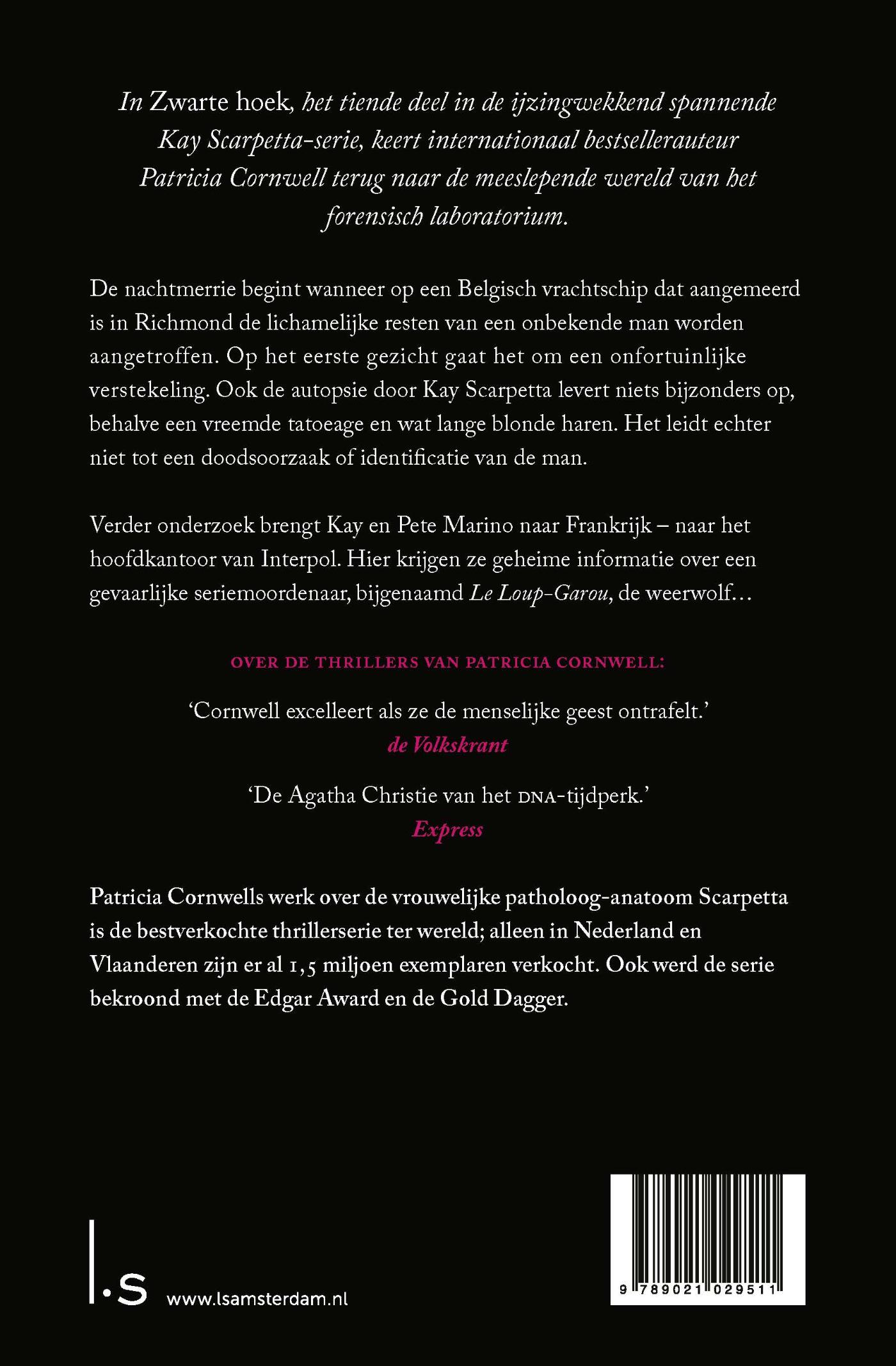 Achterkant van Zwarte hoek