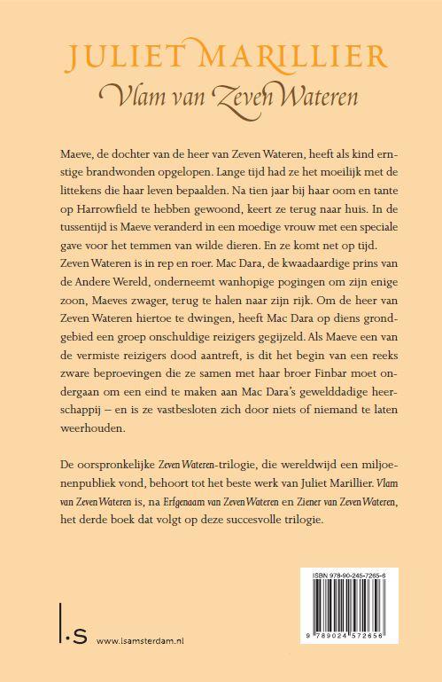 Achterkant van Vlam van zeven wateren