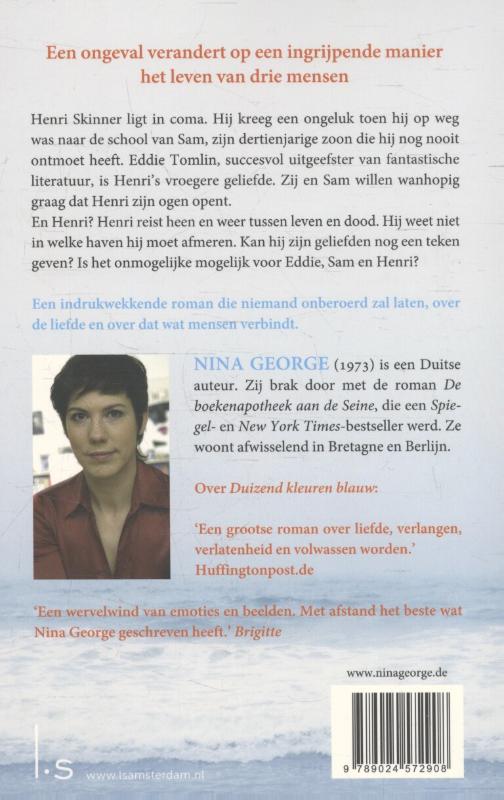 Achterkant van Duizend kleuren blauw