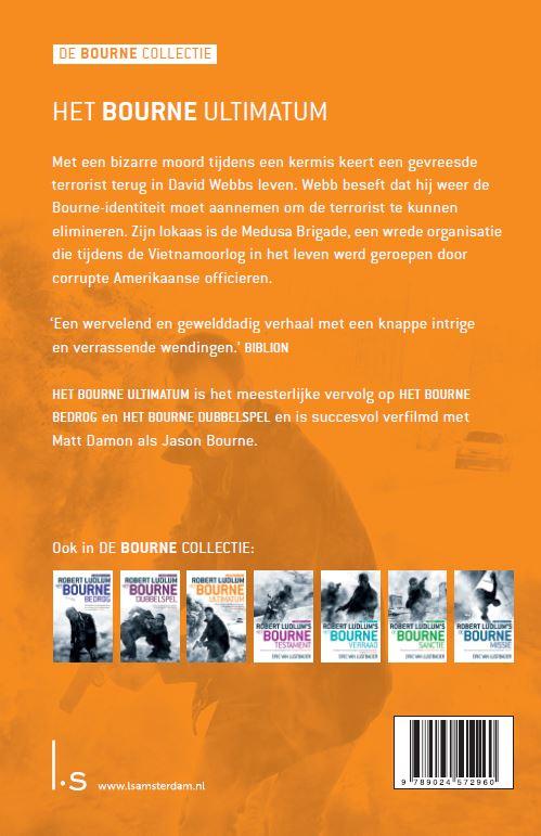 Achterkant van Het Bourne ultimatum